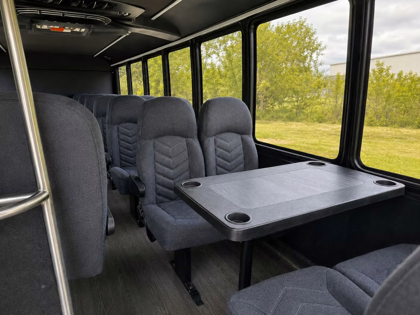 20 passenger minibus interior