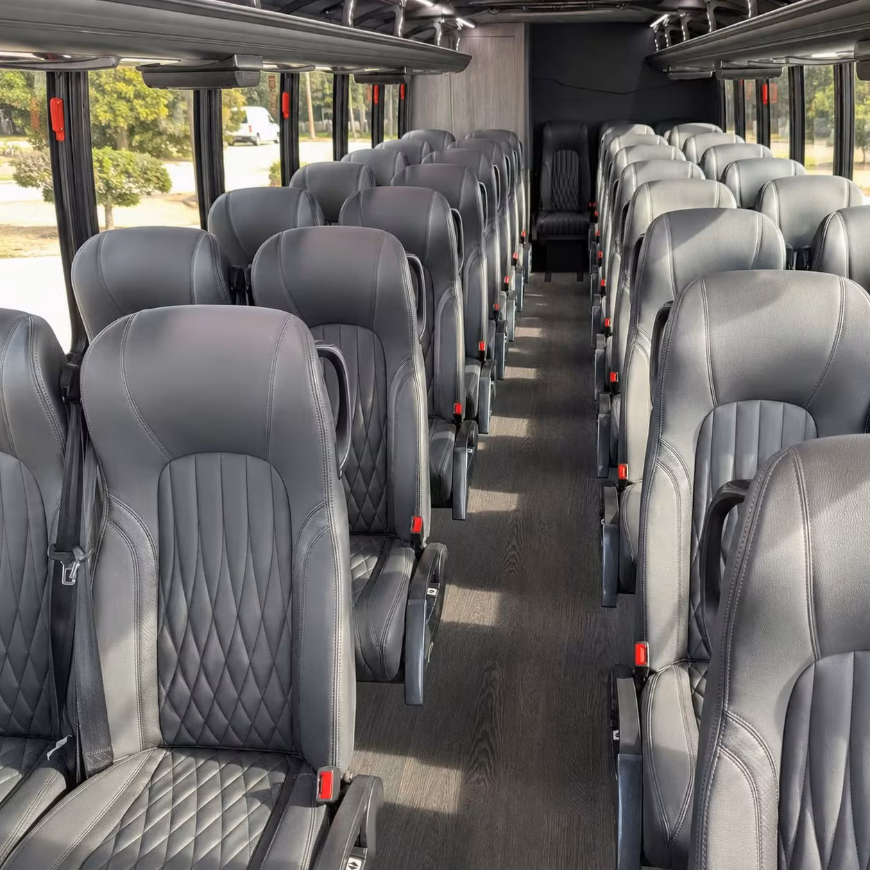 30 passenger minibus interior
