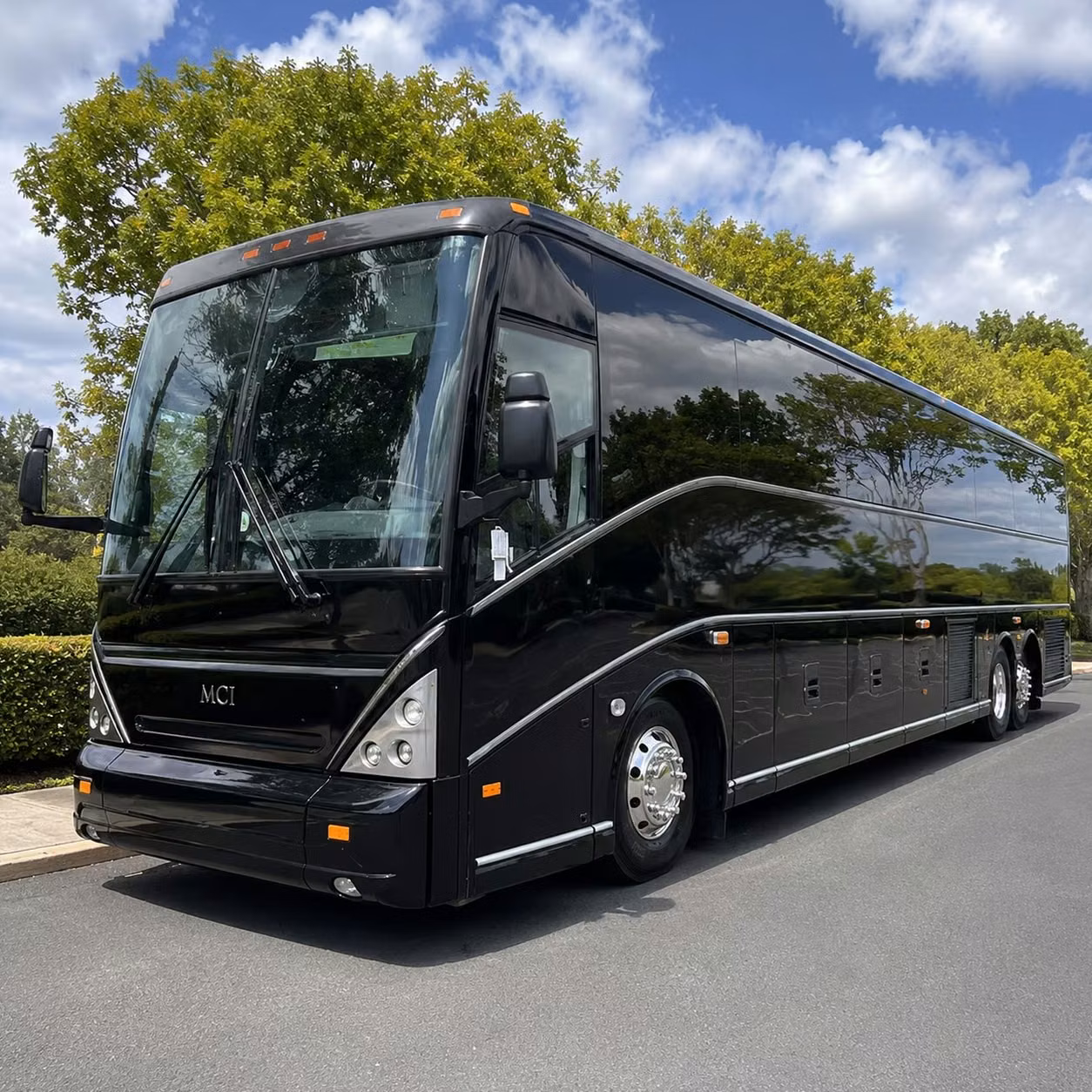 corporate group concert transportation in irvine
