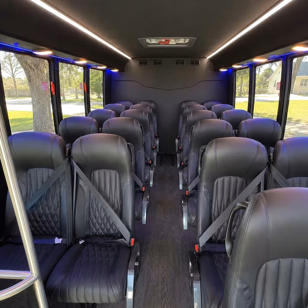 minibus rentals for irvine church events and community outreach