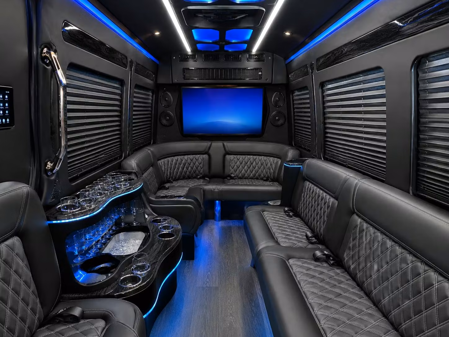 sprinter limousine inside