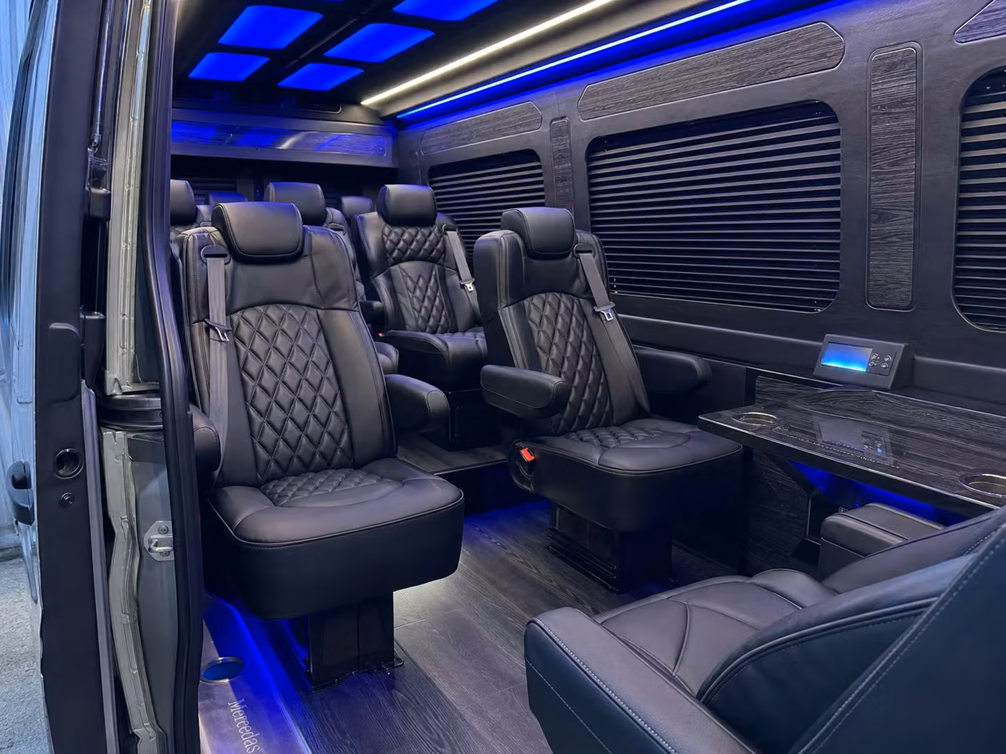 sprinter van transportation for groups and events across irvine