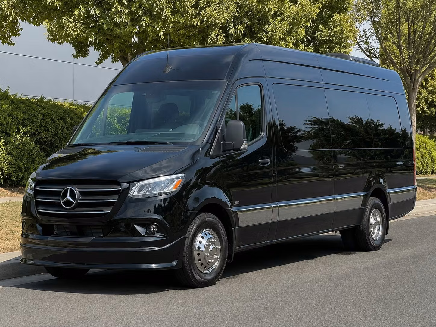 sprinter van with driver